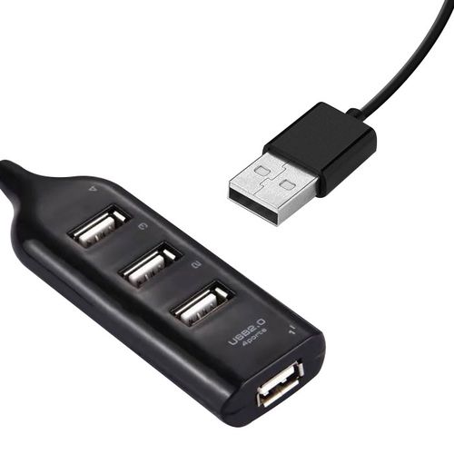 Hub USB 4 Ports 2.0 - Noir image 0
