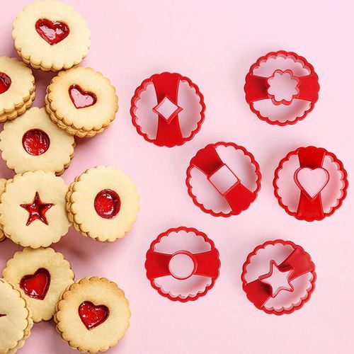 Aofa 8pcs / Set Biscuit Moule à Gelée de Cuisson, Coupeurs de Biscuits  Animaux avec Piston Tampons Fixés, 3d Coupeurs de Gaufrage d'Animaux pour  Biscuits Fondant Moules à Fromage 