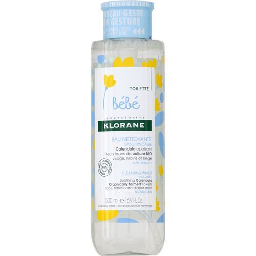 KLORANE Bébé Eau Nettoyante Micellaire Sans Rinçage 500ml