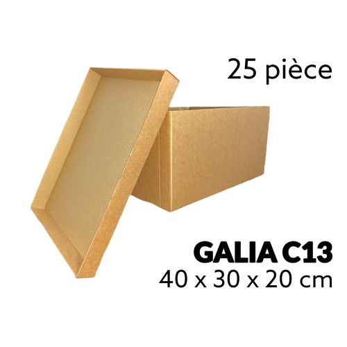 Carton grand format norme GALIA C