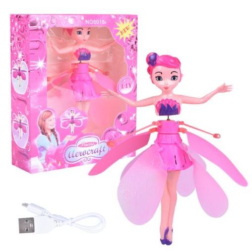 Poupée Barbie Volante Rose Hélicoptère