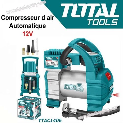 Mini compresseur 12V - TTAC1406 TOTAL - Tunisie