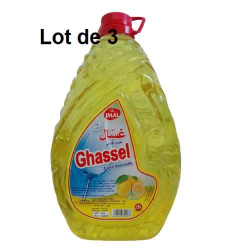 Liquide vaisselle jmal Ghassel Citron bidon de 5l - Talos