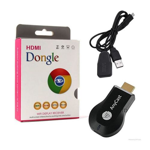 M4 Cables HDMI Dongle Wifi - Noir - Récepteur d'Affichage à prix