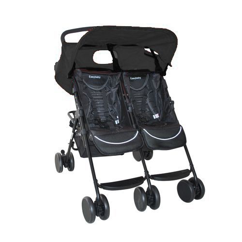 Poussette jumelle for bébé, poussette double for bébé, poussette for bébé  Twins-Cosy Poussette jumelle compacte, poussette tandem pliable à double  siège haute paysage réversible facile à plier (Color : : Bébé et