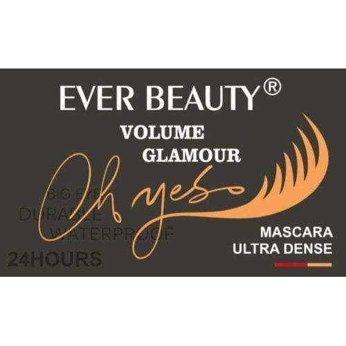 Slide  #5 Ever Beauty Lot de 2 Mascara - VOLUME GLAMOUR - Ultra Dense - BIG EYE - Waterproof - 24h