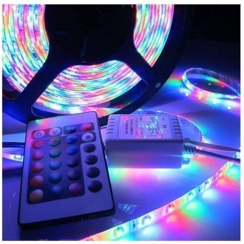 Sans Marque RGB LED Strip Lights - Avec effet multicolore - 5