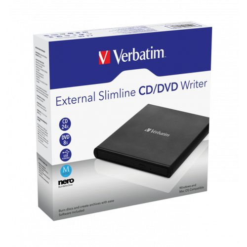 VERBATIM Graveur externe USB CD/DVD pas cher 