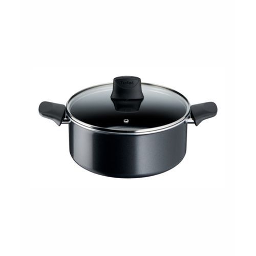 Tefal Unlimited Faitout Noir 24 cm (5 L) + Couvercle, Becs