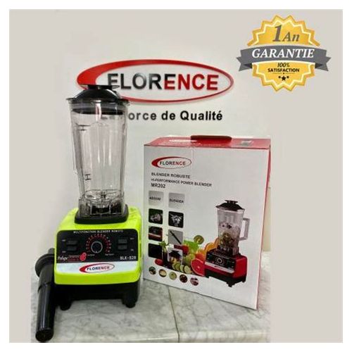 Florence Blender Ultra Puissant 2L 4000W HK-828 - Vert - Garantie