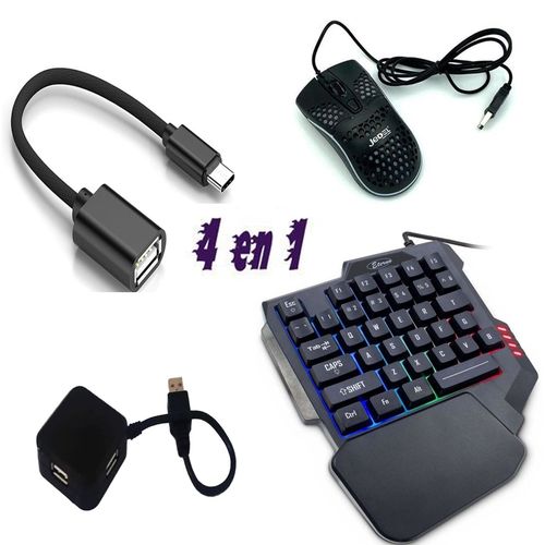 Mini clavier souris gamer