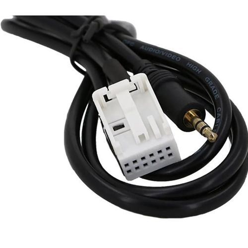 Cable aux auxiliaire jack pour autoradio d'origine Peugeot citroen rd4  Skyexpert - Cdiscount Informatique