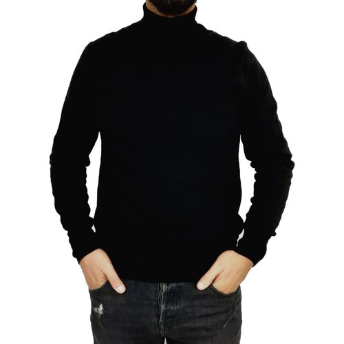 Etre exclusif Pull - Homme - 9389 H22 - Col roulé - NOIR à prix pas cher