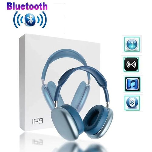 p9 Casque Bluetooth pour iOS & Android - Stéréo HIFI avec micro à prix pas  cher