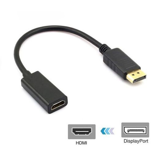 Genuine Adaptateur DisplayPort mâle vers HDMI femelle - Haute