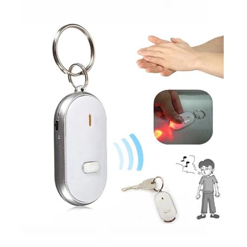 Localisateur de clé Anti-perte, alarme, localisateur de porte-clés,  sifflet, son avec lumière LED, Mini capteur de clé Anti-perte