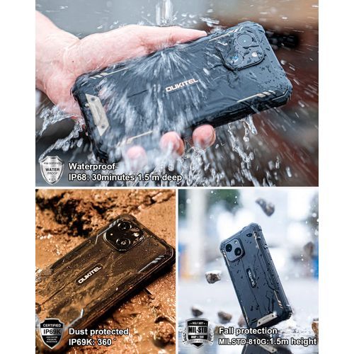 Smartphone OUKITEL WP20 4Go 32Go - Noir&Orange