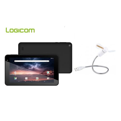 Logicom Tablette Wifi - 7- 1Gb - 16Gb - Noir - Garantie - Ventilateur USB  Gratuit à prix pas cher