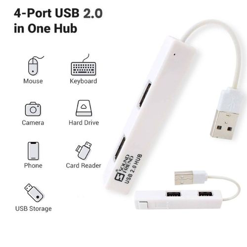 Concentrateur USB 2.0 4 ports