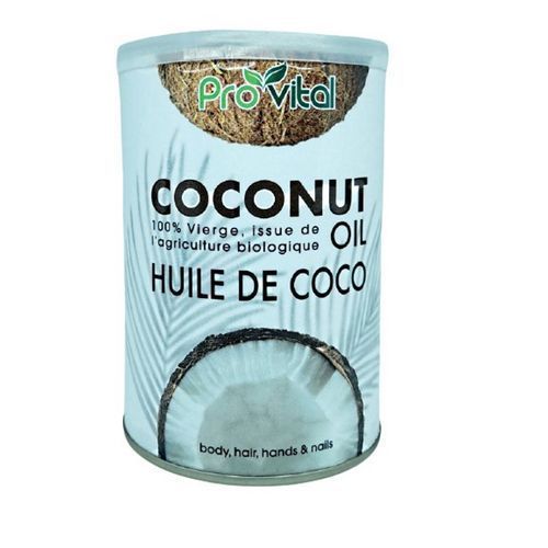 Sans Marque Pro vital huile de noix de coco pur - 100% Bio Visage cheveux  et ongles - 350g à prix pas cher