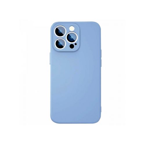 Sans Marque Coque silicone pour iPhone 13 Pro Max - Bleu ciel à