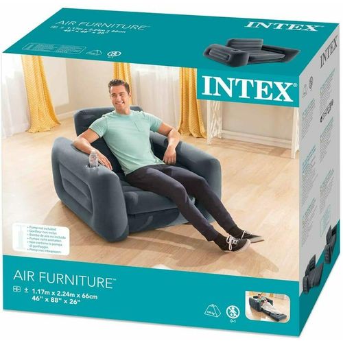 INTEX Canapé Sofa gonflable convertible 2 places - Intex pas cher