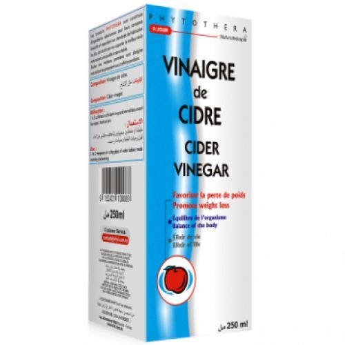 Naturalya vinaigre de cidre vinature 250 ml - Tunisie Para