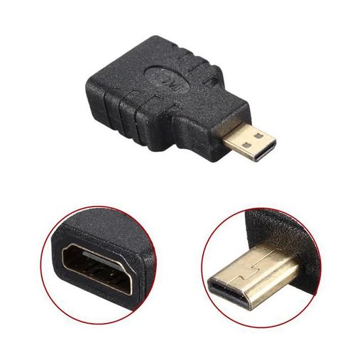 Sans Marque Adaptateur Micro Hdmi Vers Hdmi Femelle à prix pas