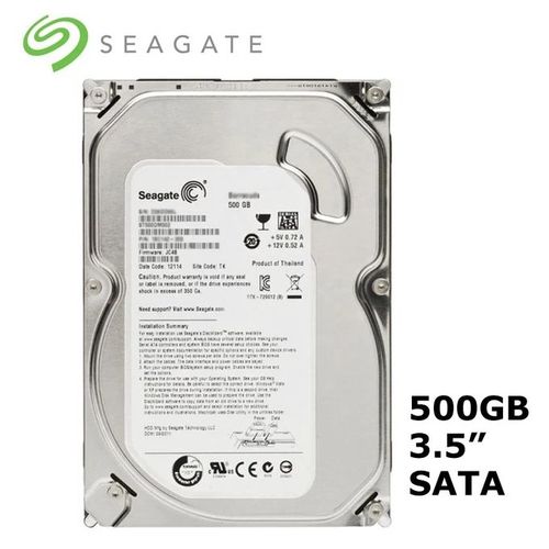 Seagate Disque Dur Interne 500 Go à prix pas cher