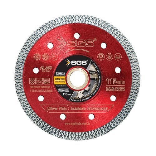 Disque diamant pro ULTRA SONIC D. 230 x flasque M14 x Ht. 10 mm - tuile,  granite