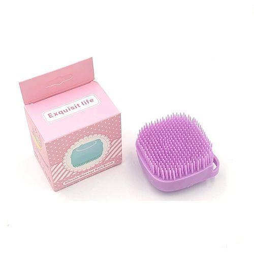 Brosse pour le corps en silicone, brosse exfoliante en silicone, brosse de  bain en silicone, brosse de bain exfoliante douce pour enfants et adultes