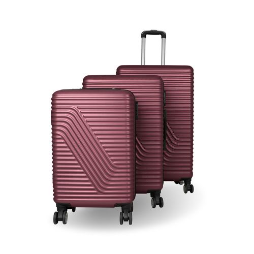 Lot de 3 valises rigides - Taille M L XL - 4 Roues 360° Poignée