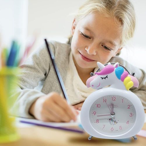 Réveil Enfant Silencieux Licorne