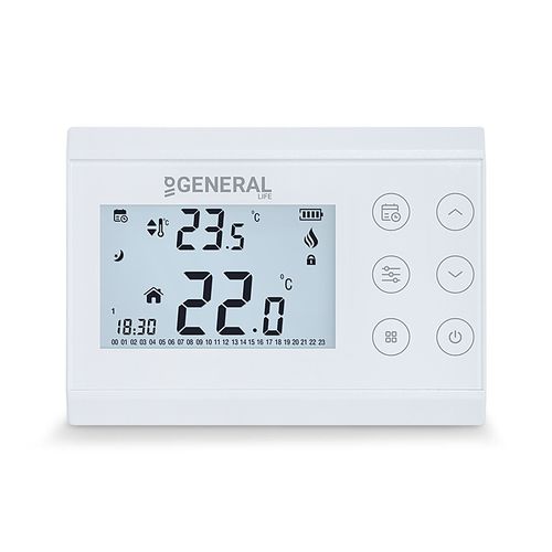 General Thermostats d'ambiance sans fil Programmable HT300S SET à prix pas  cher