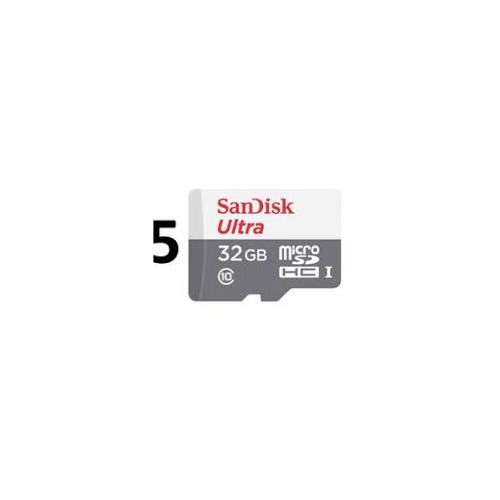 Carte Mémoire SanDisk 32Go Ultra MicroSDHC - Class 10