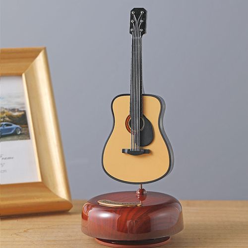 Music Boîte à Musique -Violon de Guitare- Rotative - Cadeau à prix pas cher