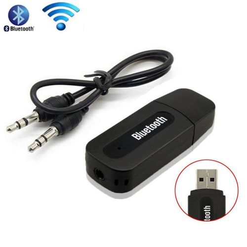 Sans Marque Récepteur Audio Bluetooth Avec Câble Aux pour Voiture & Maison  à prix pas cher