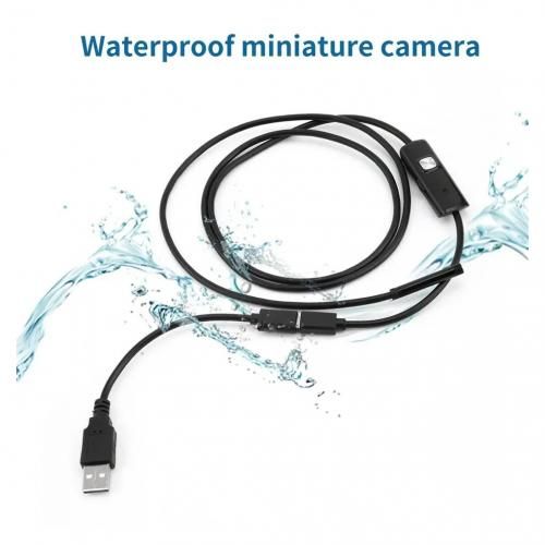 Caméra Endoscope Micro Usb 5,5 Mm 3-en-1 De Type C Pour L'inspection  Intérieure Des Tuyaux Et Des Climatiseurs De Voiture, Prise En Charge Des  Téléphones Et Ordinateurs Android Avec Fonction Otg, Étanche