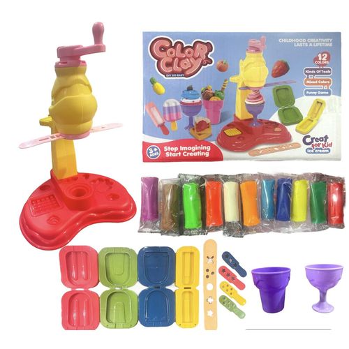 Color Clay Machine à glace multifonction pour enfants, outil de pâte à  modeler 10+ couleurs à prix pas cher