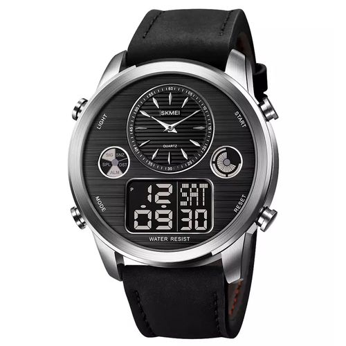 Skmei Montre Numérique LED - Argent - Gixcor