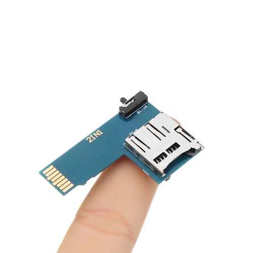 🇹🇳 Adaptateur 2-in-1 double Micro SD , carte TF pour Raspberry Pi 🇹🇳  Meilleure prix Tunisie 🇹🇳