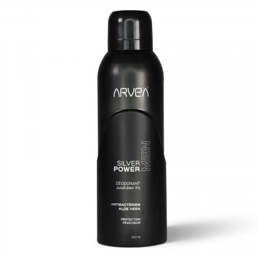 Arvea Déodorant - Silver power - Fraicheur optimale - 200 ml image 0