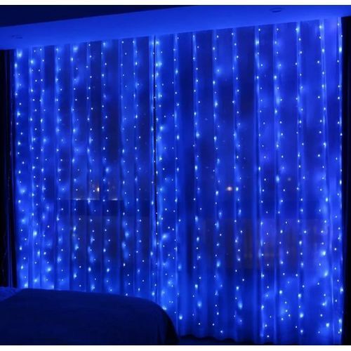 10m 100 LED Guirlande Lumineuse Étanche Éclairage Noël Lumières Rideau  Lumières, Blanc Chaud