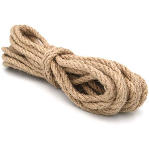 Corde de jute tressée de 10 mm, corde de jute de toile de jute