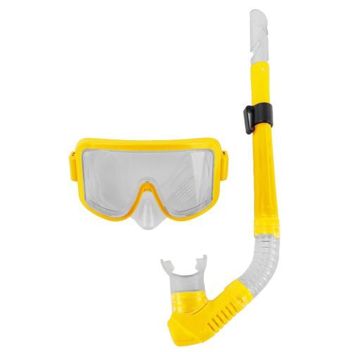 Feilang Kit de plongée Masque et Tuba style aviateur-Feilang-Enfant/Adulte-  3+ ans-Jaune à prix pas cher