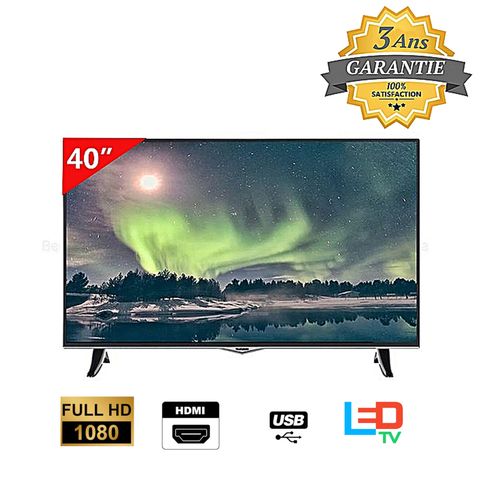 Telefunken Téléviseur Led 40 Full Hd Noir Garantie 3 Ans à Prix Pas Cher Jumia Tunisie 7969