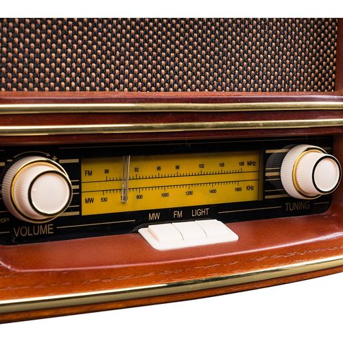 Slide  #3 Roadstar Radio de Style Retro Vintage HRA-1500 AM/FM