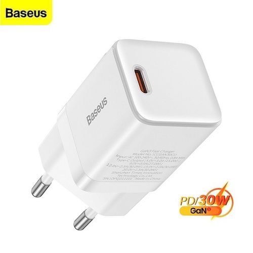 Baseus Chargeur Rapide 30W USB-C PD - Compatible Galaxy S23