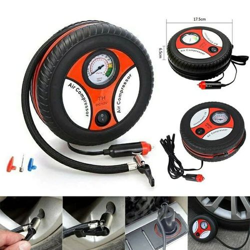 Generic Mini Compresseur d'air portable de voiture 260PSI - 12V à