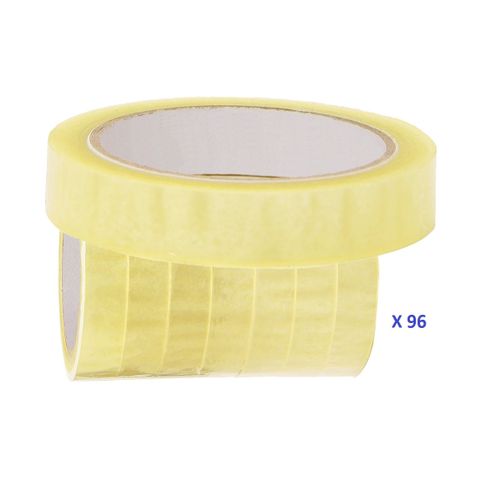 Scotch emballage SANILI transparent jaune 50x130 Mètres